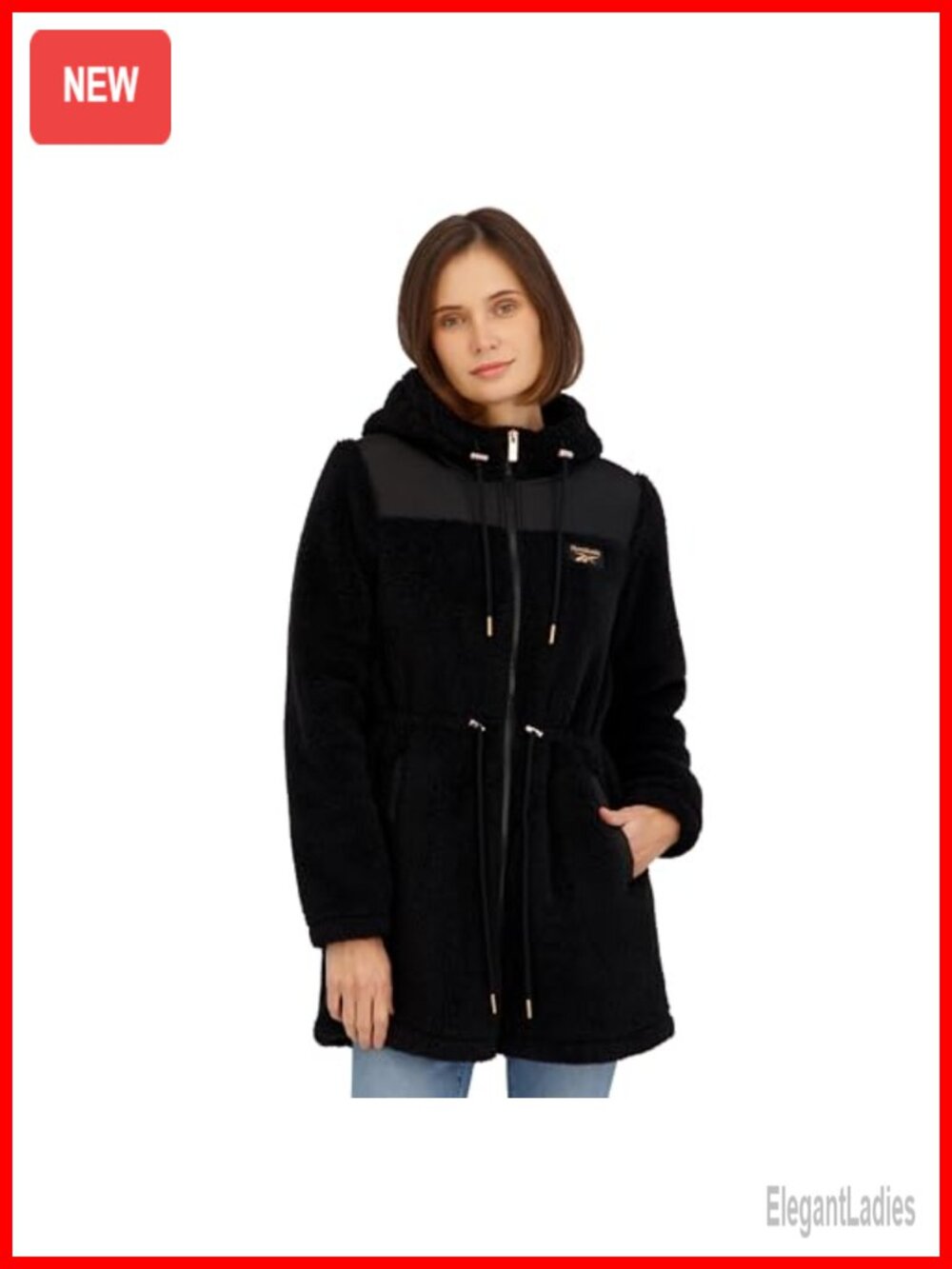 Long Sleeve Fleece Zip-Up Jacket Anorak Lightweight Performance